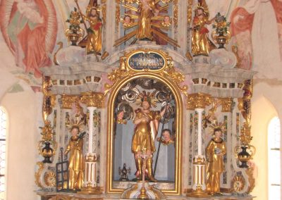 Obnova oltarne opreme v p. c. sv. Kancijana na Vrzdencu