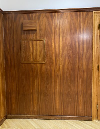 Furnirana obloga po posegu