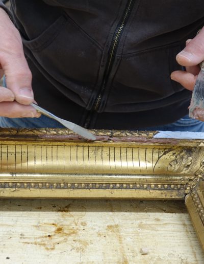 Sanacija poškodovanih robov profilov