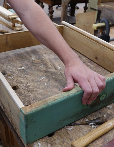 Mizarska sanacija poškodovanih delov z dodelavo