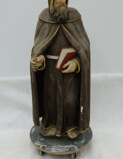 Plastika sv. Antona Puščavnika pred posegom